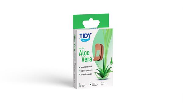 *Лейкопластир TIDY еластичний на тканинній основі Алое Вера №10