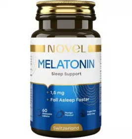 Вітаміни NOVEL Мелатонін 1,5 мг табл. жув. №60
