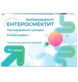 *Энтеросмектит пор. д/ор. сусп. 3,76г саше №10