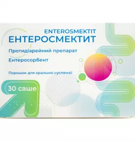 *Энтеросмектит пор. д/ор. сусп. 3,76г саше №30