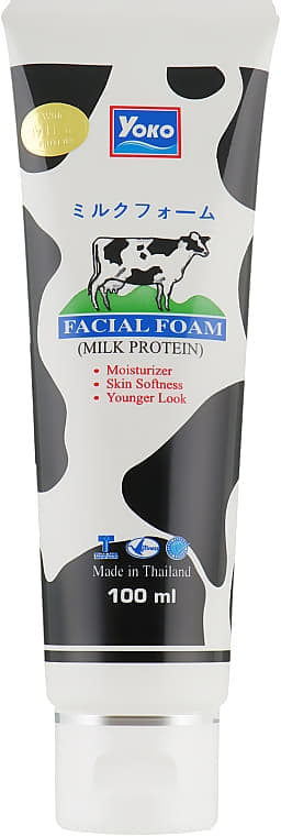 *Пена для лица Yoko Milk с протеинами молока 100мл *Пена для лица Yoko Milk с протеинами молока 100мл