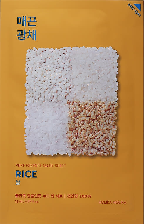 *Маска Holika Holika Pure Essence Rice с экстрактом риса 23мл *Маска Holika Holika Pure Essence Rice с экстрактом риса 23мл