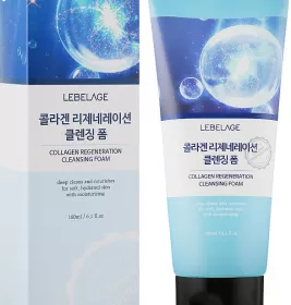 *Пінка LEBELAGE Collagen Regeneration для вмивання обличчя 180 мл