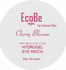 *Патчі Ekel EcoBe під очі гідрогелеві екстр. вишні №60
