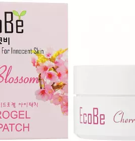 *Патчі Ekel EcoBe під очі гідрогелеві екстр. вишні №60