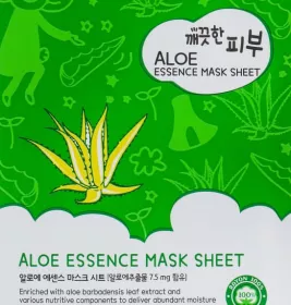 *Маска тканевая Esfolio Pure Skin для лица из алоэ вера 25 мл
