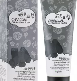 *Пінка Esfolio Pure Skin для вмивання обличчя деревне вугілля 150 мл