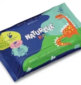 Туалетная бумага влажная Naturelle Kidz для детей №50