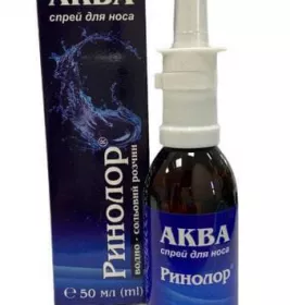 *Аква Рінолор спрей для носа флак. 50мл Фармаком