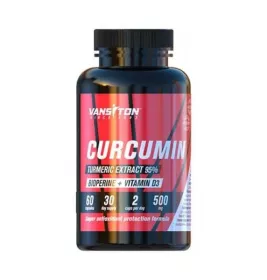 *Вансітон Куркумін, вітамін Д3, біоперин капс. №60