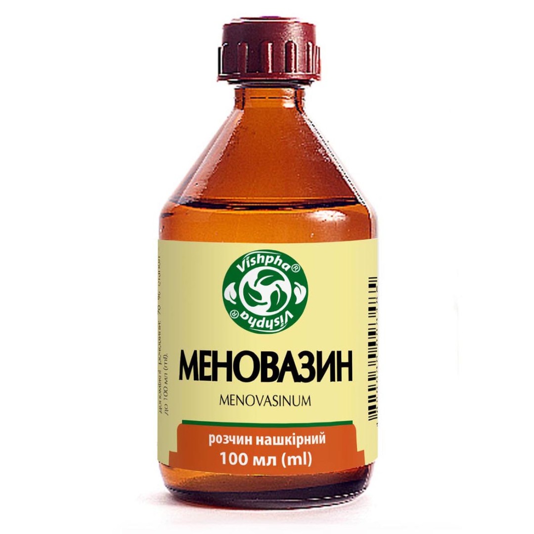 *Меновазин р-н спирт. флак. 100мл Житомир