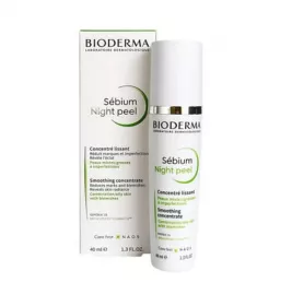 *Сыворотка Bioderma Sebium Night Peel разглаживающая 40 мл