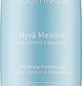 Зубна паста HAAN з пребіотиками Перцева та кучерява м'ята з фторидом