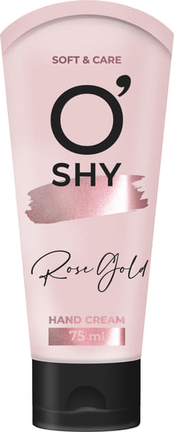 *Крем O'Shy для рук рожеве золото 75 мл