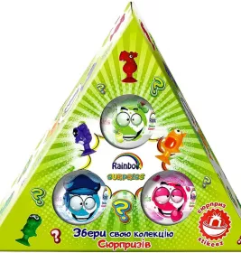 *Набір Бомб для ванн Rainbow з сюрпризом 300г