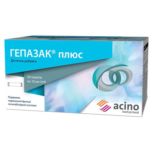 Гепазак плюс р-р саше 10мл №20 Salix Гепазак плюс р-р саше 10мл №20 Salix