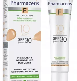 Флюид Pharmaceris Минеральный Матующий Светлый 10 SPF30 30 мл