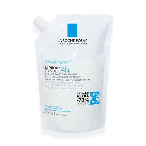 Крем-гель для обличчя та тіла La Roche-Posay Ліпікар Синдет АР+, що очищає для дуже сухої шкіри 400мл змін блок