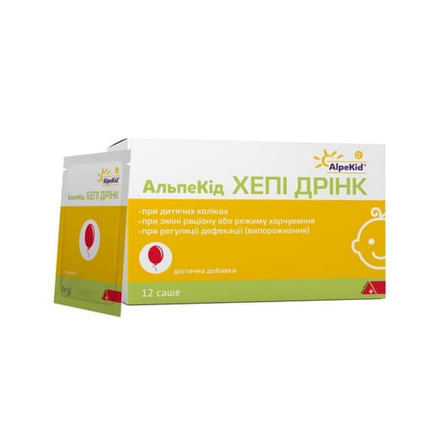 *Альпекід Хепі Дрінк пор. саше 3 г №12