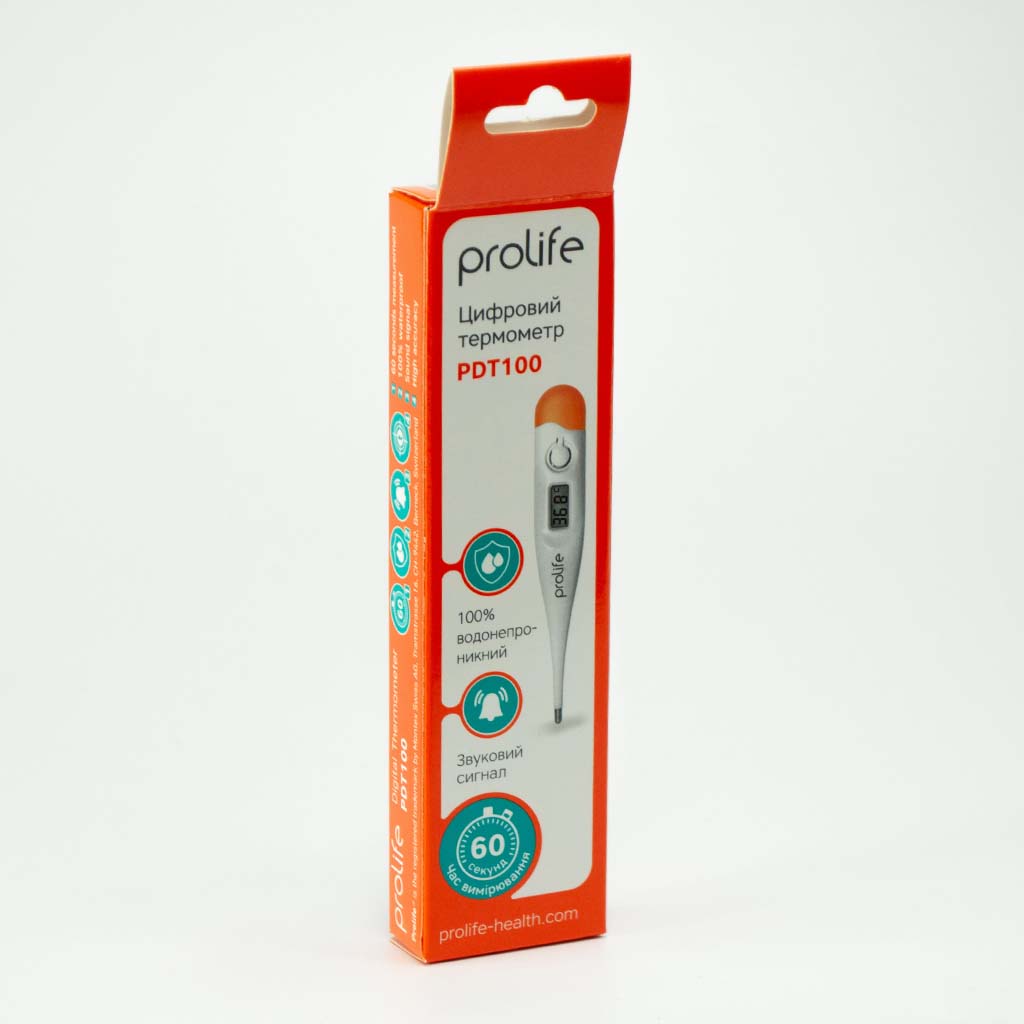 *Термометр Prolife PDT100 електронний