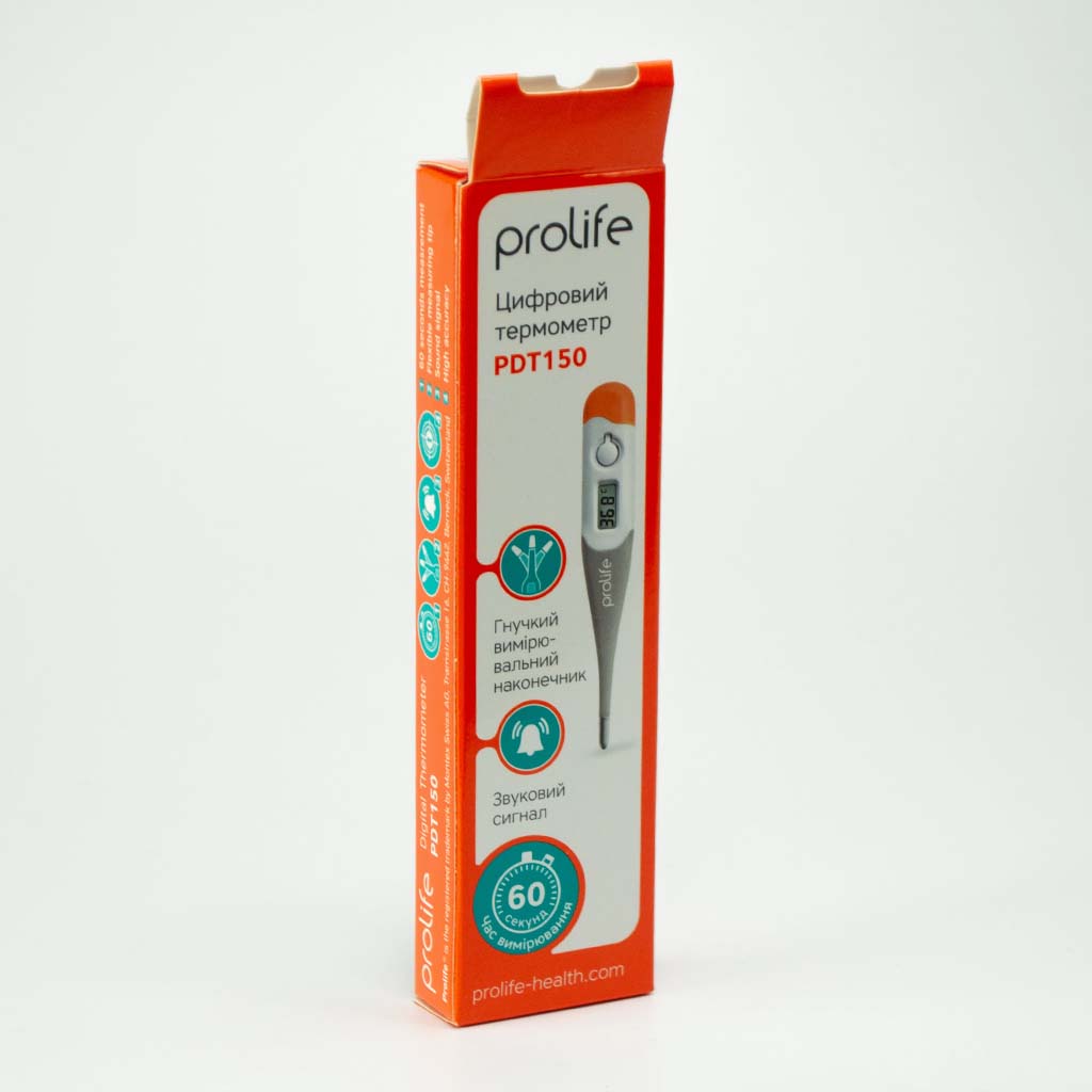 *Термометр Prolife PDT150 електрон. з гнучким наконечником