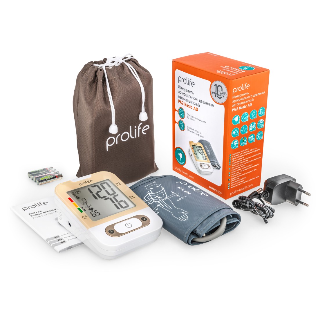 *Тонометр Prolife PA2 Basic AD автомат