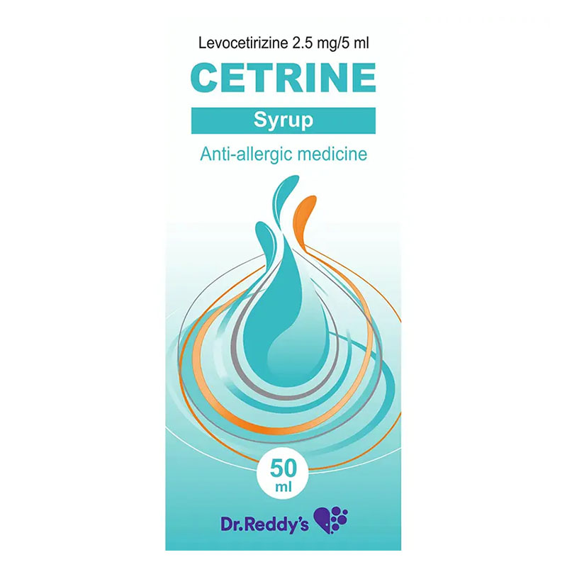 *Цетрин сироп 2,5мг/5мл флак. 50мл