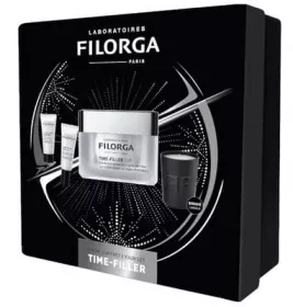 *Набір Filorga Новорічний Тайм Філлер 5хр Крем 50мл+Айз 5xp 4мл+Інтенсив 7мл+свічка