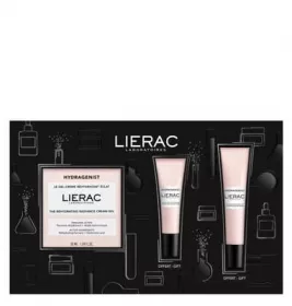 *Набір Lierac Новорічний Гідраженіст крем 50мл+сироватка 15мл+гідраженіст д/контуру очей 7,5мл
