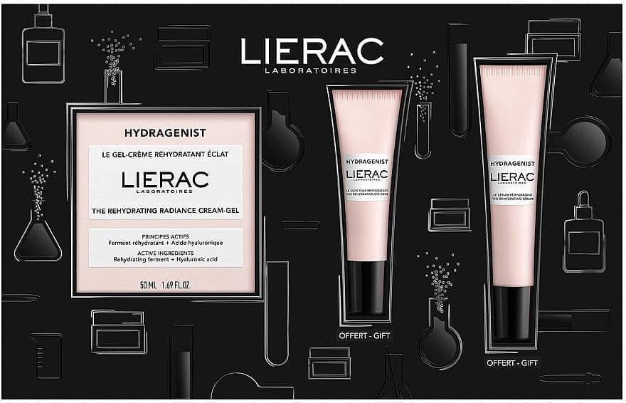 *Набор Lierac Новогодний Гидраженист гель-крем 50мл+сыворотка 15мл+гидраженист д/контура глаз 7,5мл *Набор Lierac Новогодний Гидраженист гель-крем 50мл+сыворотка 15мл+гидраженист д/контура глаз 7,5мл