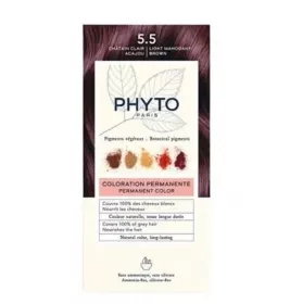 *Крем-краска Phyto Фитоколор № 5.5 светлый шатен акажу