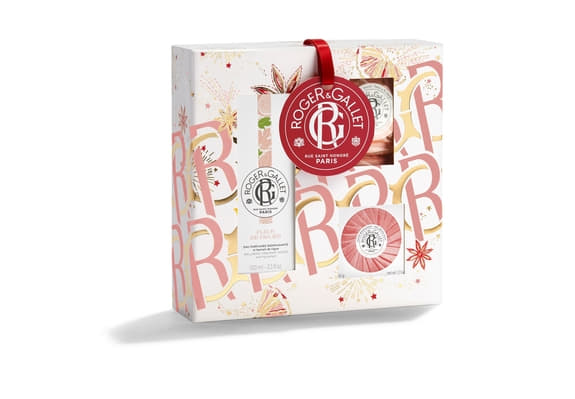 *Набір Roger & Gallet Квітка Інжиру: вода 100мл+мило 50г+табл. д/ванни 3*25г