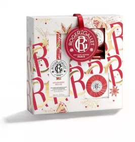 *Набор Roger & Gallet Красный Имбирь: вода 100мл+мыло 50г+табл. д/ванны 3х25г