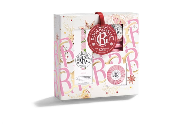 *Набір Roger & Gallet Троянда: вода 100мл+мило 50г+табл. д/ванни 3*25г