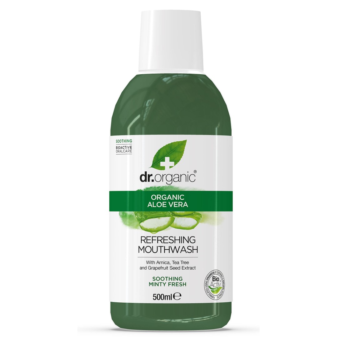 *Ополаскиватель Dr. Organic для полости рта с алоэ вера 500мл *Ополаскиватель Dr. Organic для полости рта с алоэ вера 500мл