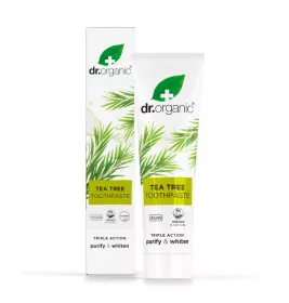 *Зубна паста Dr. Organic з екстрактом чайного дерева 100мл