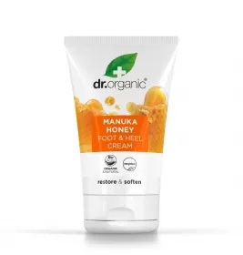*Крем Dr. Organic для ніг і п'ят з медом Манука 125мл
