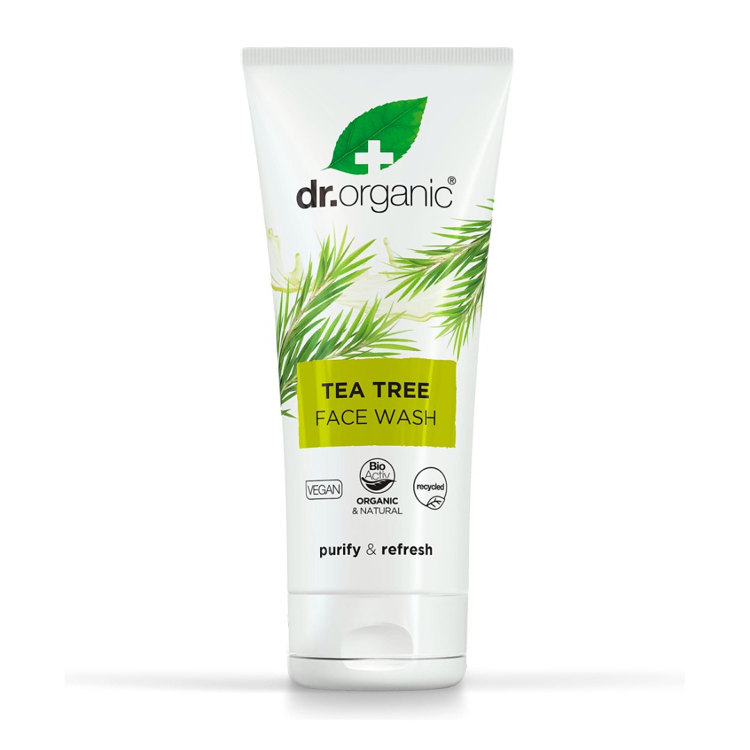 *Гель Dr. Organic для умывания с экстрактом чайного дерева 200мл *Гель Dr. Organic для умывания с экстрактом чайного дерева 200мл