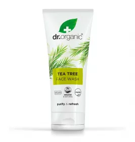 *Гель Dr. Organic для вмивання з екстрактом чайного дерева 200мл