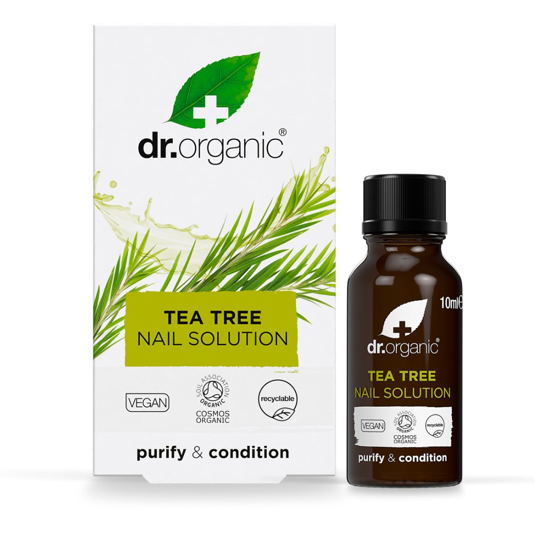 *Раствор Dr. Organic для восстановления и защиты ногтей с экстрактом чайного дерева 10 мл *Раствор Dr. Organic для восстановления и защиты ногтей с экстрактом чайного дерева 10 мл