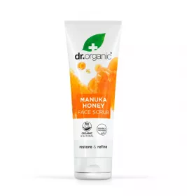 *Скраб Dr. Organic для лица с медом Манука 125мл