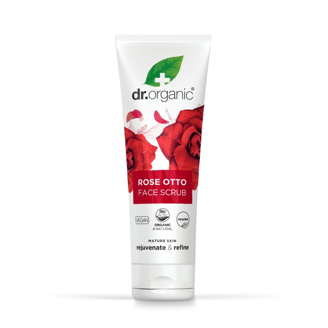 *Скраб Dr. Organic для лица с маслом розы Отто 125мл *Скраб Dr. Organic для лица с маслом розы Отто 125мл