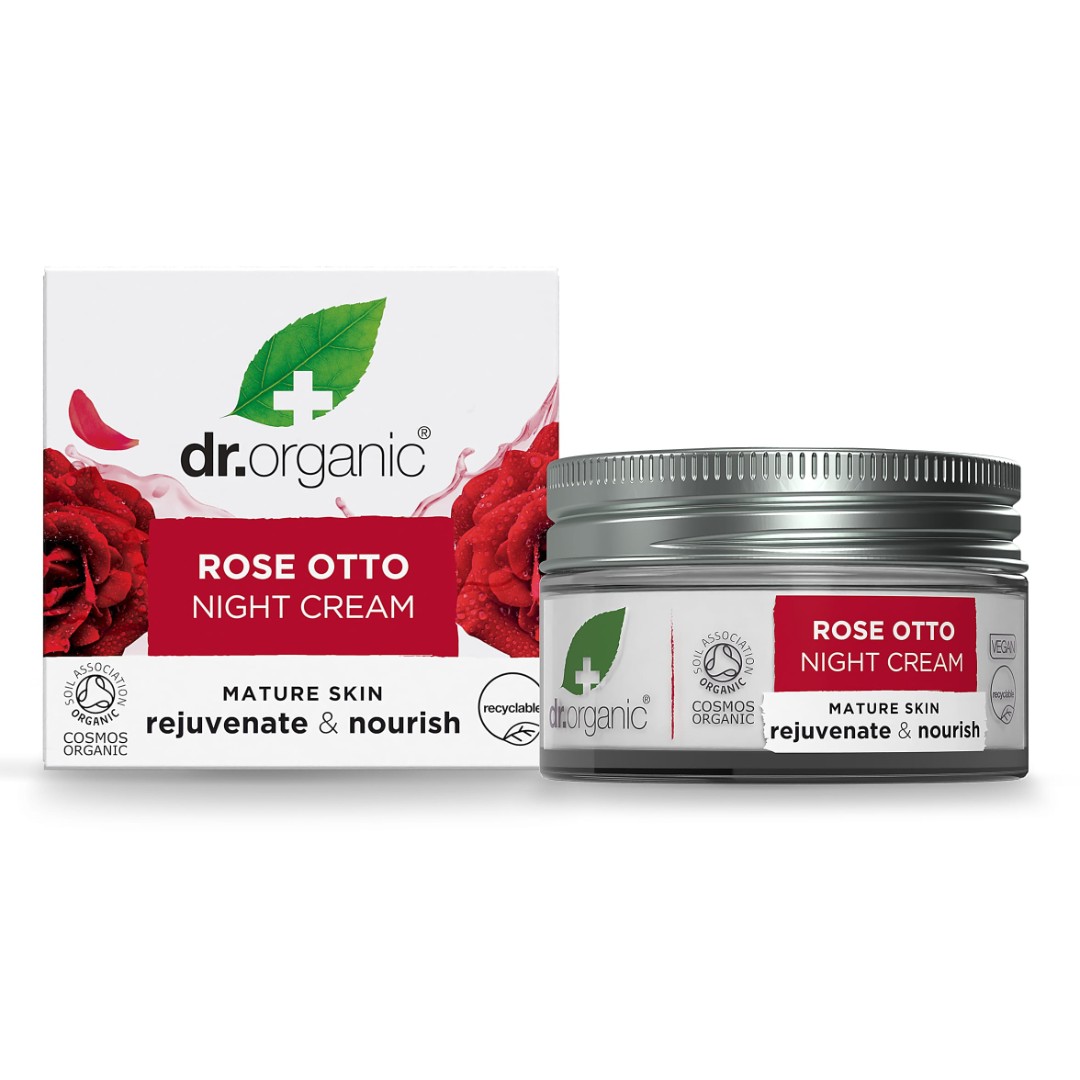 *Крем Dr. Organic Ночной для омоложения кожи с маслом розы Отто 50мл *Крем Dr. Organic Ночной для омоложения кожи с маслом розы Отто 50мл