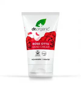 *Крем Dr. Organic для рук и ногтей с маслом розы Отто 125мл