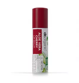 *Бальзам Dr. Organic для губ с алоэ вера и экстрактом вишни 5,7мл