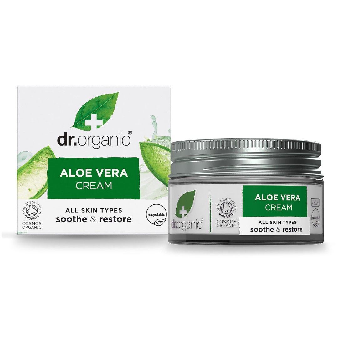 *Крем Dr. Organic Успокаивающий и восстанавливающий с алоэ вера 50мл *Крем Dr. Organic Успокаивающий и восстанавливающий с алоэ вера 50мл