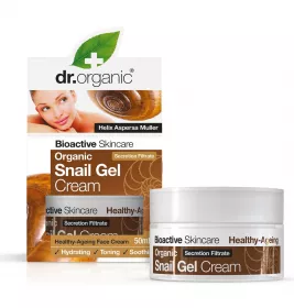*Крем-гель Dr. Organic с муцином улитки 50мл