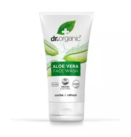 *Гель Dr. Organic Очищающий для лица с алоэ вера 150мл