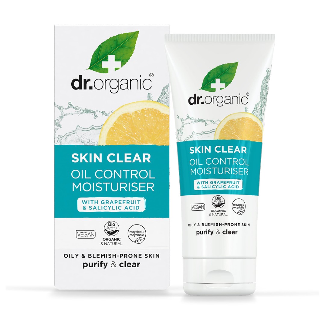 *Крем Dr. Organic Skin Clear Зволожувальний для масної шкіри 50мл