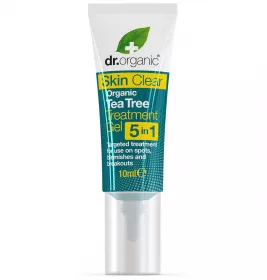 *Гель Dr. Organic Skin Clear от недостатков и воспалений кожи 5 в 1 10мл